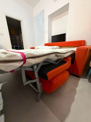 Sofá Cama Naranja