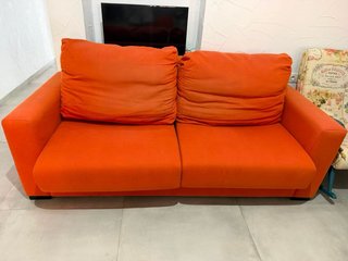 Sofá Cama Naranja