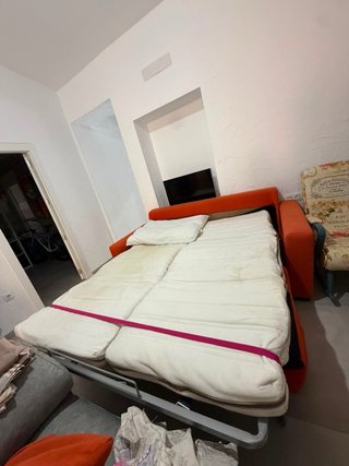Sofá Cama Naranja