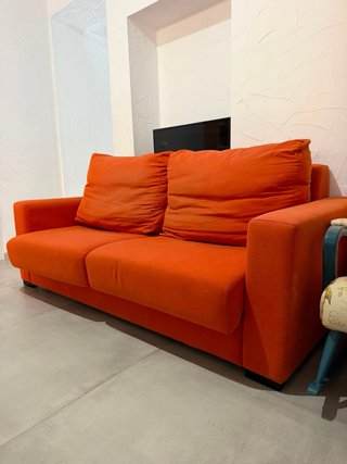 Sofá Cama Naranja