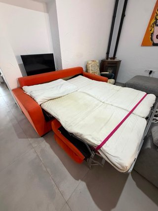 Sofá Cama Naranja