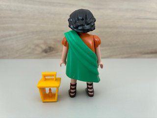 Playmobil Aldeano Campesino con Farol belen