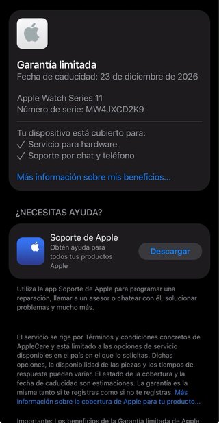 Apple Watch Series 11 Oro/Rosa