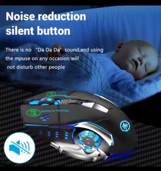 Mouse da gioco USB/Bluetooth per Android/iOS