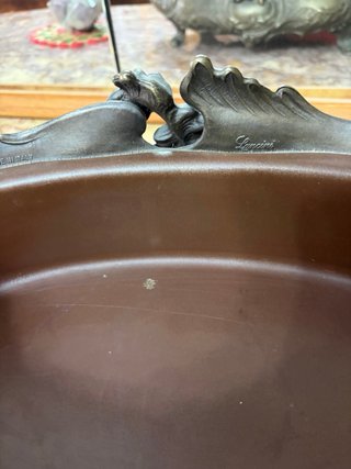 Jardinera LANCINI Made in Italy Cerámica Metal