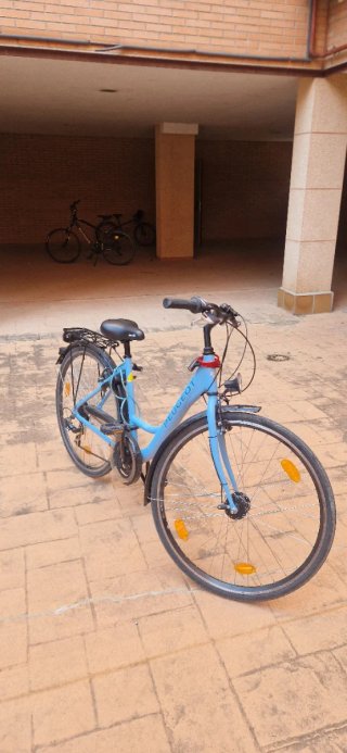 Bicicleta Peugeot Azul