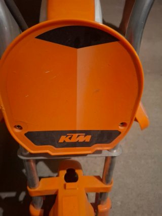 Moto Eléctrica Infantil KTM Naranja/Blanca