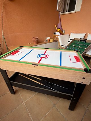 Mesa multijuegos, futbolín y billar MALLORCA