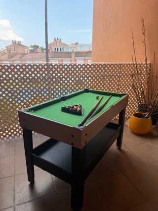 Mesa multijuegos, futbolín y billar MALLORCA