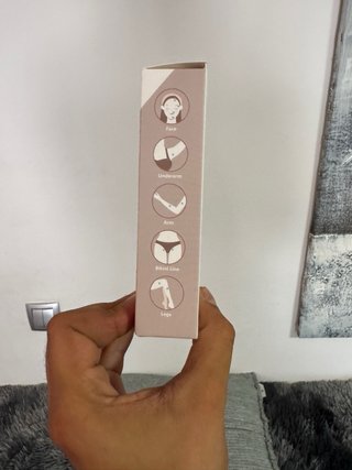 Depiladora eléctrica Oro Rosa 18k cuerpo completo