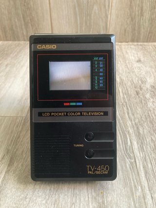Televisor Portátil Casio TV-450
