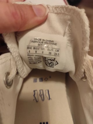 Zapatillas Converse All Star Blancas Talla 39