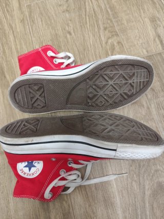 Zapatillas Converse rojas talla 40