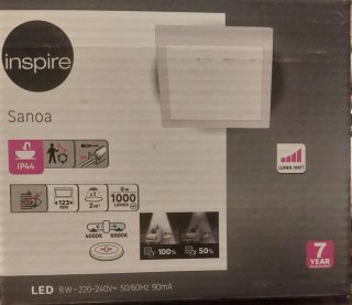 Focos LED Inspire Sanoa (2 unidades)