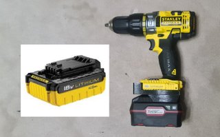 Adaptador Stanley Fatmax 18v - Parkside x20