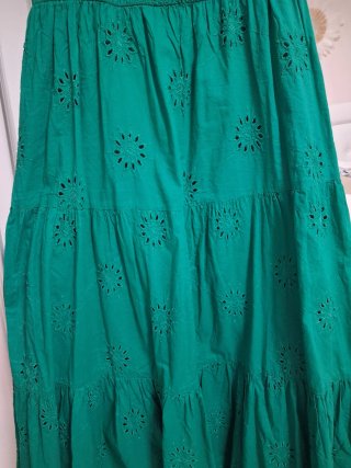 Vestido verde Springfield Talla M