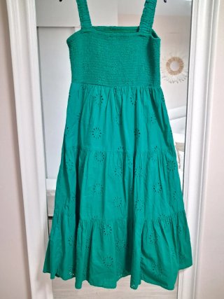 Vestido verde Springfield Talla M