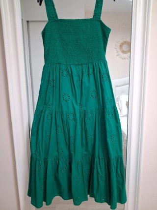 Vestido verde Springfield Talla M