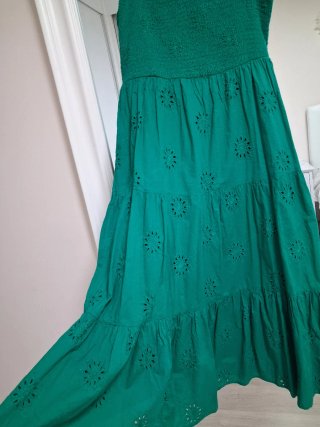 Vestido verde Springfield Talla M