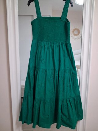 Vestido verde Springfield Talla M