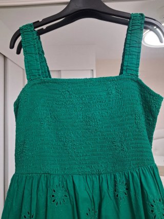 Vestido verde Springfield Talla M