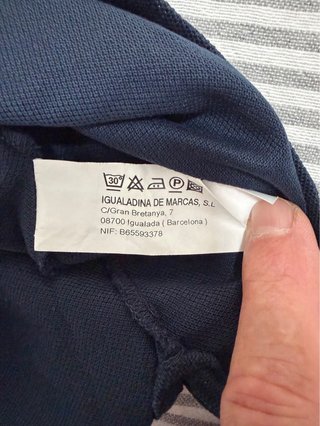 Polo Peyton Talla L Manga Corta Algodón