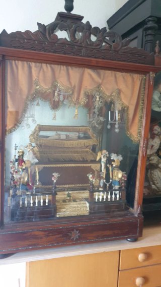 Vitrina Religiosa Sarcófago Jesucristo