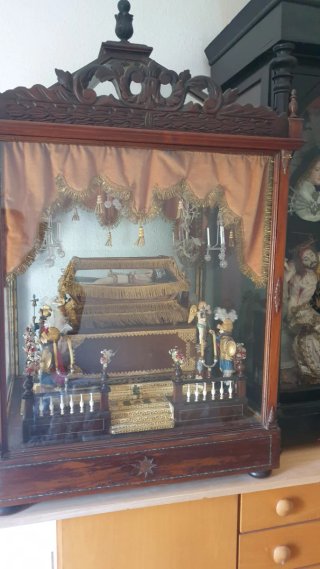 Vitrina Religiosa Sarcófago Jesucristo