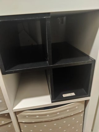 Divisor Negro IKEA EXPEDIT/KALLAX