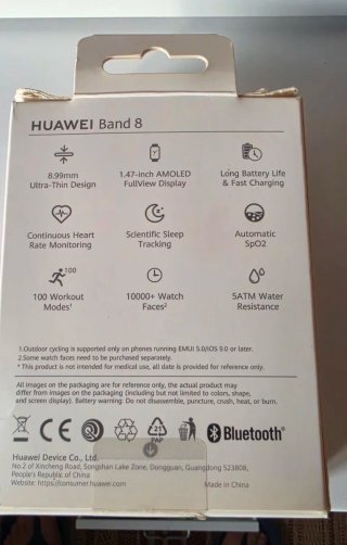 Huawei Band 8 - Oro/Rosa