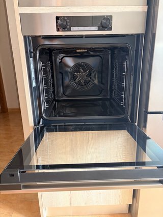 Microondas Balay y horno Hisense