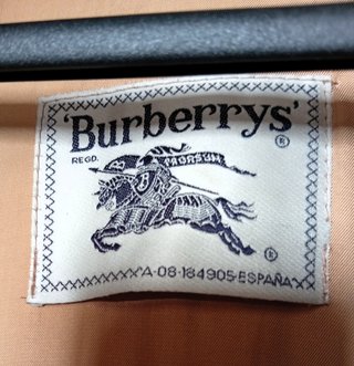 Abrigo Burberry Vintage Camel