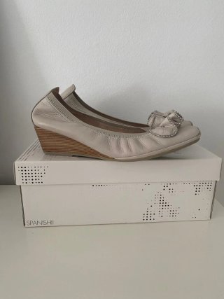 Zapatos Hispanitas Mujer Talla 40 Beige
