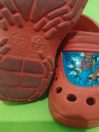 Chanclas Spiderman niño