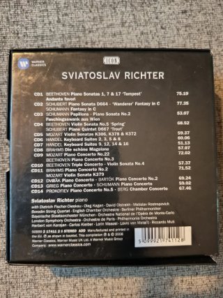 14CD Sviatoslav Richter - The Master Pianist