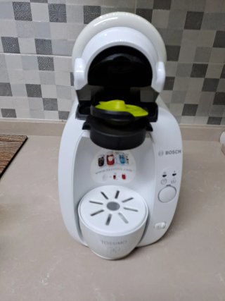 Cafetera Tassimo Bosch Blanca