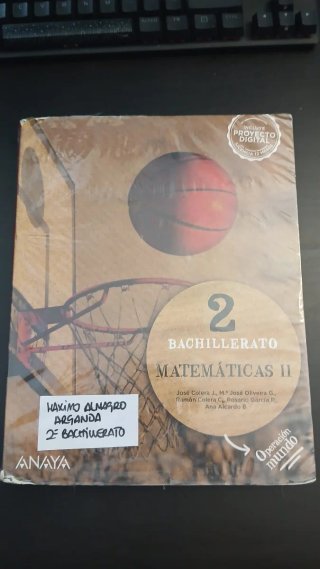 Matemáticas II. 2o de Bachillerato