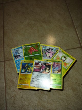 Lotto carte Pokemon