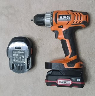 Adaptador Wurth AEG BS14G2 - Parkside X20V
