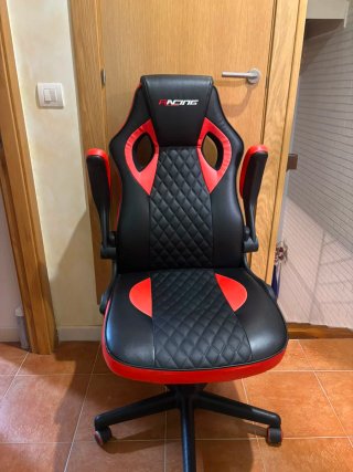 Silla Gamer Racing Negra y Roja