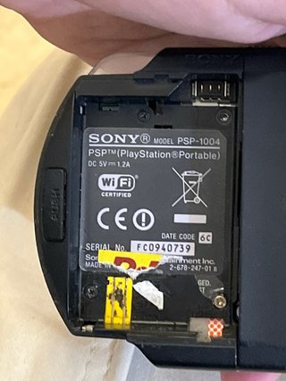 Sony PSP 1004 Negra Rota