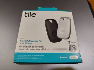 Tile Pro Localizador Bluetooth 1 Unidad negra