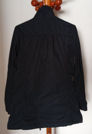 Chaqueta Mango Negra Tres Cuartos
