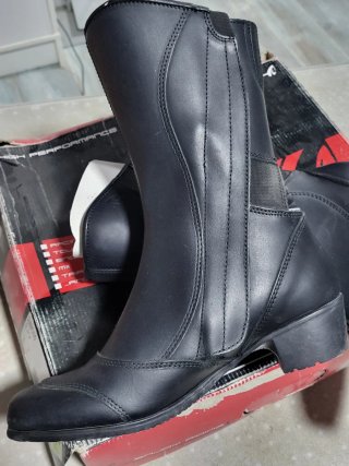 Botas de Moto Forma Negras