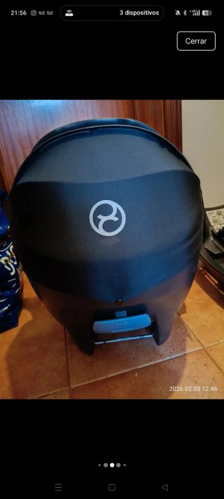 Silla coche Cybex y base