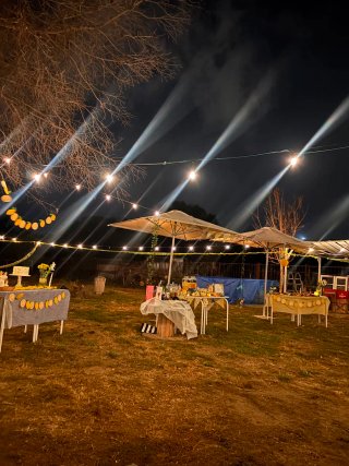 Huerto privado para eventos, barbacoas inolvidable