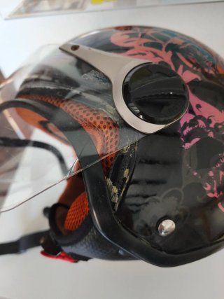 Casco LS2 con funda
