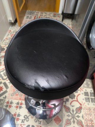 Taburetes de cocina hidráulicos (2 unidades)