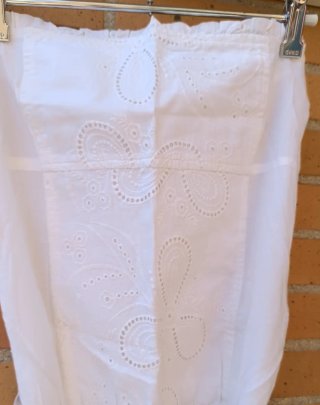 Vestido Ibicenco Blanco Talla M