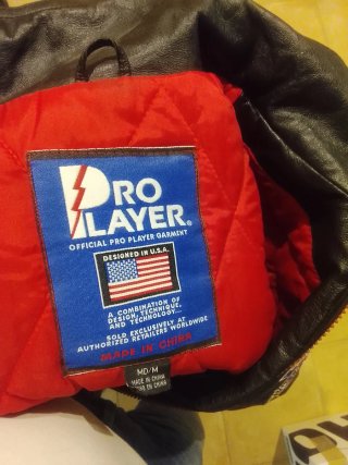 Chaqueta Cuero Proplayer Budweiser NASCAR Edición